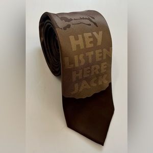 NEW DUCK DYNASTY (HEY LISTEN HERE JACK) MEN'S TIE 100% POLYESTER MADE IN CHINA